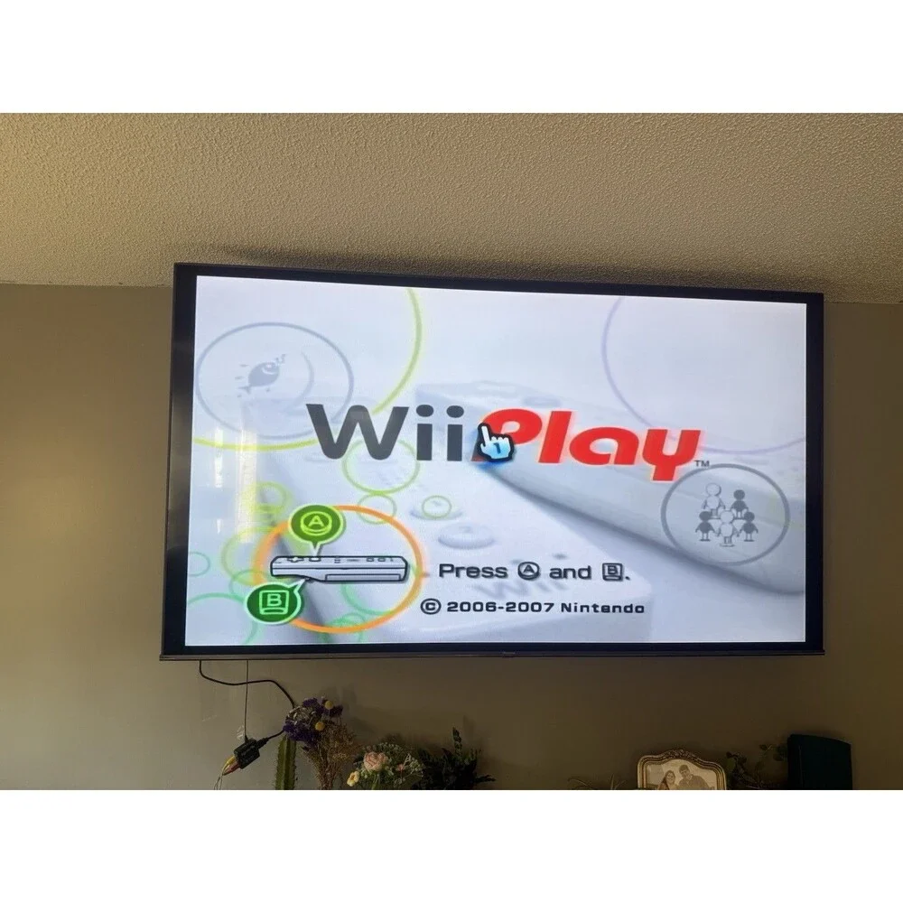Wii Play (Nintendo Wii Video Game, 2007) Complete With Manual Tested